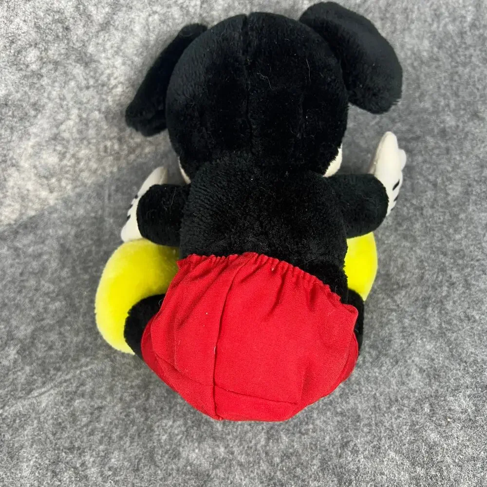 Vintage MICKEY MOUSE Plush 10” Disneyland Walt Disney World‎ Sitting